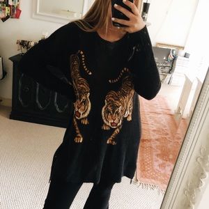 Show Me Your Mumu Tiger Bonfire Sweater